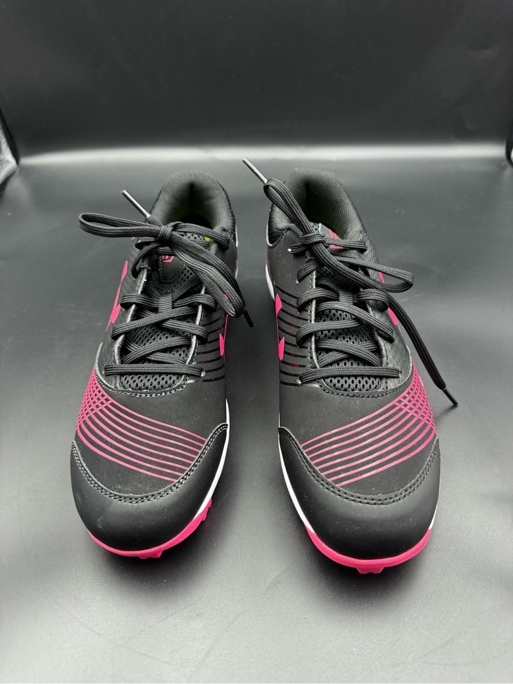 Under Armour Glyde RM Women’s Softball Cleats Black Pink Sz 7.5